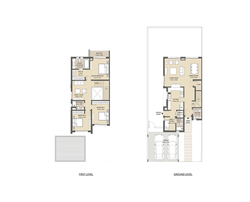 Floor plan - 3 Bedroom Semi-Detached -  ARABELLA 3   - etamea.com