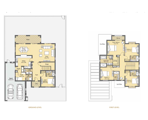 Floor plan - Villa 3 -  La Quinta  - etamea.com