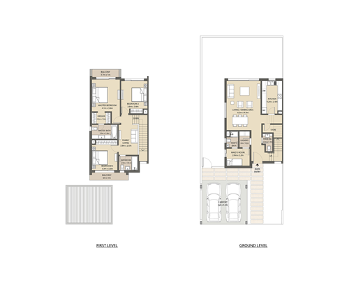 Floor plan - 3 Bedroom Townhouse Type A (End Unit) -  ARABELLA 3   - etamea.com